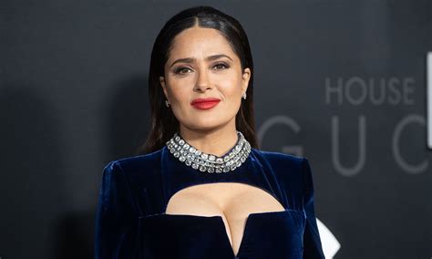 salma hayek size|salma hayek measurements weight.